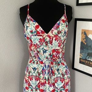 Yumi Kim v neck floral maxi dress